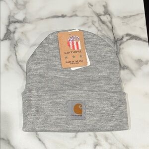 Carhartt Heather Gray Knit Beanie